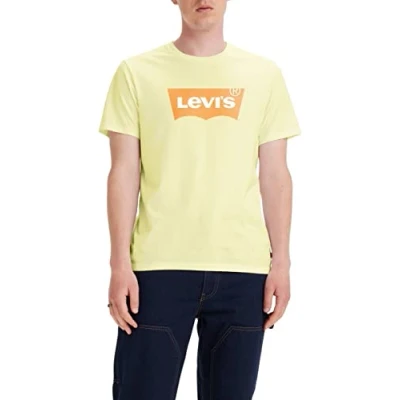 Imagen de Levi&#039;s Graphic Crewneck Tee Camiseta, Batwing Lemonade, XL para Hombre