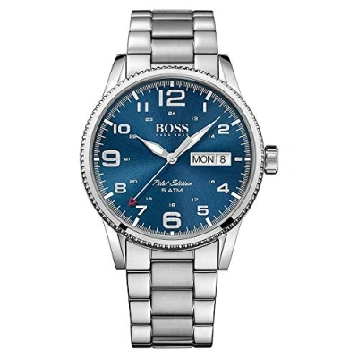 Imagen de BOSS Reloj Analógico de Cuarzo para Hombre con Correa en Acero Inoxidable Plateada 1513329