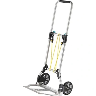 Imagen de wolfcraft Carro de Transporte TS 600 I 5505000 Carretilla para Sacos portátil: Plegable y Estable