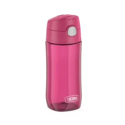 Imagen de Thermos Kids Funtainer Tritan Bottle Botella de agua para niños, fabricada en Tritán, ligera, totalmente hermética, color rosa