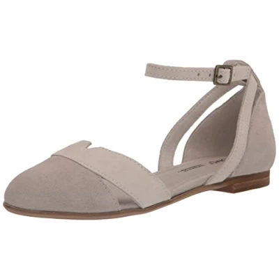 Imagen de TOMS Juliannah, Bailarinas Planas Mujer, Gris Guijarro, 36 EU