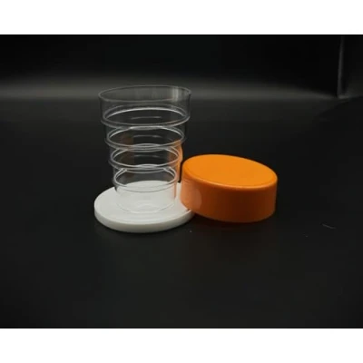 Imagen de Vaso plegable con espejo para camping, pícnics, viajes, hogar
