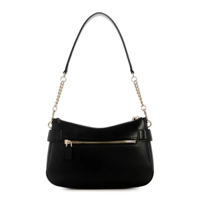 Imagen de GUESS Lorelei Top Zip Shoulder Bag, Bolso de Hombro para Mujer, Negro, Talla única