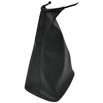 Imagen de AERZETIX C58491 Funda para palanca de cambios compatible con Citroen C3 I 2002 a 2008 color: negro en piel sintética