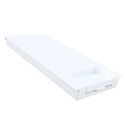 Imagen de Electrolux AEG 140051946014 tapa del congelador gefrierfachklappe komplett 448 x 204 mm