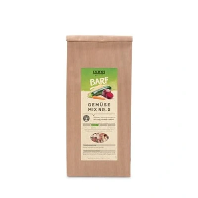 Imagen de GRAU El Original Mezcla de verdura deshidratada para menús Barf Perros Verduras «Mezcla n.º 2», Pack Individual (1 x 500 g), alimento complementario