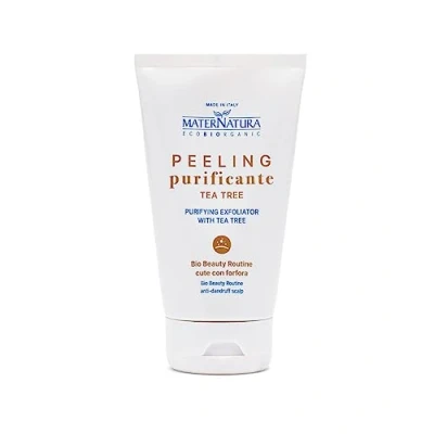 Imagen de Maternatura, Exfoliante para Cuero Cabelludo con Caspa de Árbol Té, Exfoliación Suave Sin Caspa, Bio Beauty Routine Made in Italy 150 ml