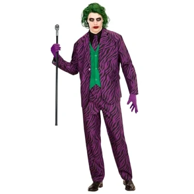 Imagen de W WIDMANN MILANO Party Fashion Evil Joker Disfraz, Multicolor, XXL (Widmann S.r.l. 19310)
