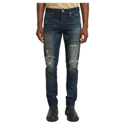 Imagen de G STAR 3301 Slim Jeans Vaqueros, Azul (Antique Foundry Repaired 51001 d594 h102), 28W / 32L Hombre