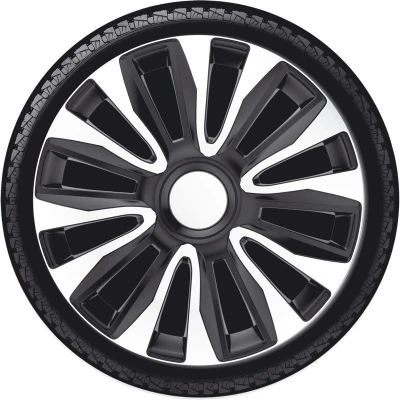 Imagen de AutoStyle PP 5095SB Tapacubos 15in negro/plata