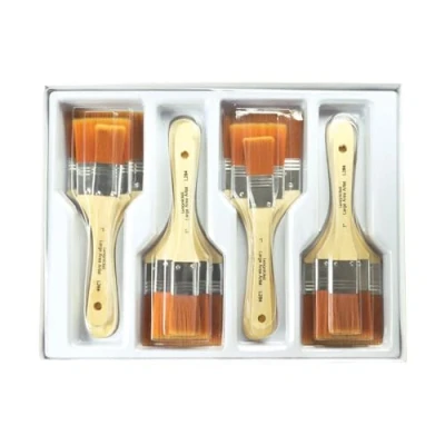 Imagen de Royal &amp; Langnickel RCVP 113 Set de brochas area grande, taklon dorado