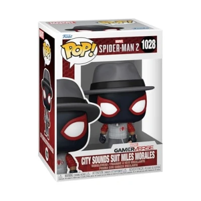 Imagen de Funko Pop! Games: SM2VG City Sounds Miles Spider Man 2 Video Game Figura de Vinilo Coleccionable Idea Regalo Mercancia Oficial Juguetes para Niños y Adultos Games Fans