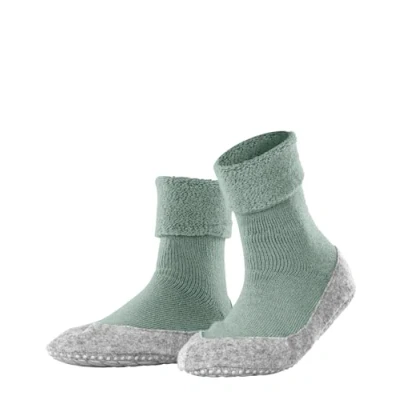 Imagen de FALKE Cosyshoe W HP lana puños en la suela 1 par, Calcetines para casa Mujer, Verde (Peppermint 7477), 39 40