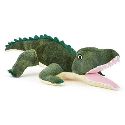 Imagen de Zappi Co Niños cocodrilo de Peluche Animales la Selva Safari (Pequeño, 5 6 Pulgadas, 12 15CM cocodrilo) Grande para el niño recién Nacido Primer cumpleaños