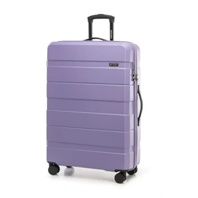 Imagen de WITTCHEN Comodo Line Maleta Grande Bolsa de Viaje Equipaje Dura ABS Cerradura TSA Tamaño L Morado