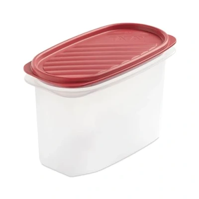 Imagen de TATAY Almacenamiento de alimentos, hermético, 1.2 L capacidad, tapa flexible a presión, sin BPA, apto para microondas y lavavajillas, color Arandano, Medidas: 18,4 x 9,7 12, 2 centímetro
