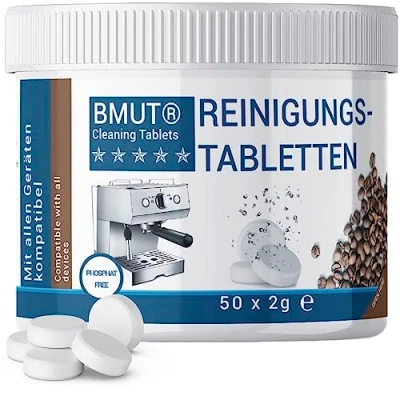 Imagen de 50 pastillas de limpieza 2 g para máquinas café totalmente automáticas, cápsulas y altamente eficientes todos los fabricantes