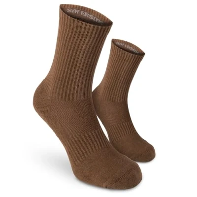 Imagen de Safersox Calcetines deportivos, protección antimosquitos, disponible en muchos colores. Pack de 3 unidades. 43 46