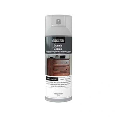 Imagen de Rust Oleum Barniz en spray Mate Transparente 400 ml