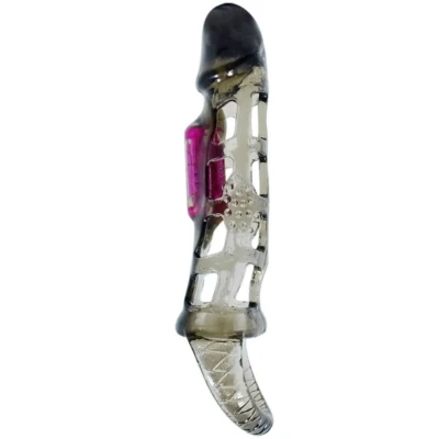 Imagen de Funda para el pene con vibración vibracion y strap de BaileforHim