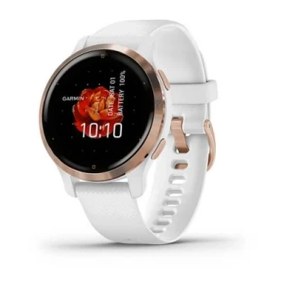 Imagen de Garmin Venu 2S Rosé Oro Blanco Banda