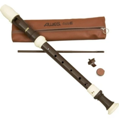 Imagen de FLAUTA DULCE SOPRANO Aulos (503A) Barroca (Plastico) 3 Piezas