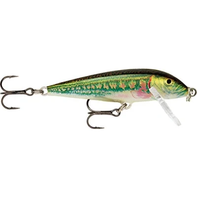 Imagen de Rapala Countdown Material Cuerpo de Balsa Señuelo Pesca en Agua Dulce Profundidad Nado 1,5 2,4m 7cm/8g Hecho Estonia Minnow, Unisex Adult, 70 mm (8.0 gr)