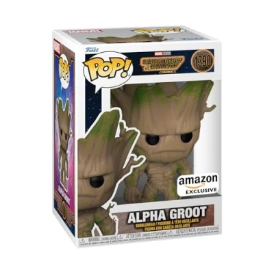 Imagen de Funko Pop! Marvel: Guardians of The Galaxy3 Alpha Groot Galaxy 3 Exclusiva Amazon Figura de Vinilo Coleccionable Idea Regalo Mercancia Oficial Movies Fans