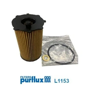 Imagen de PURFLUX L1153 Filtro de aceite Cartucho filtrante HYUNDAI: Santa FE 2, 3, Grand Fé, KIA: SORENTO 3