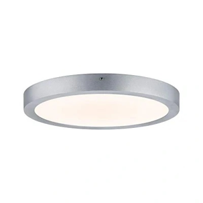 Imagen de Paulmann 70656 Panel LED Lunar redondo 400mm 21,8W 230V cromo aluminio mate plafón de superficie techo