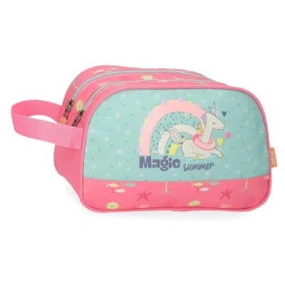 Imagen de Enso Magic Summer Neceser Dos Compartimentos Adaptable Multicolor 26x16x11 cms Poliéster by Joumma Bags