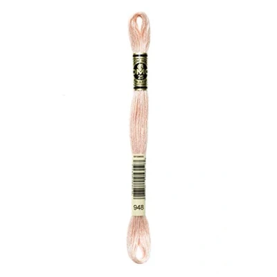 Imagen de DMC Hilo Mouliné®100% algodón Apto para todas las técnicas y todos los soportes, ideal punto de cruz Ovillos 8 m 6 hebras, disponible en 500 colores