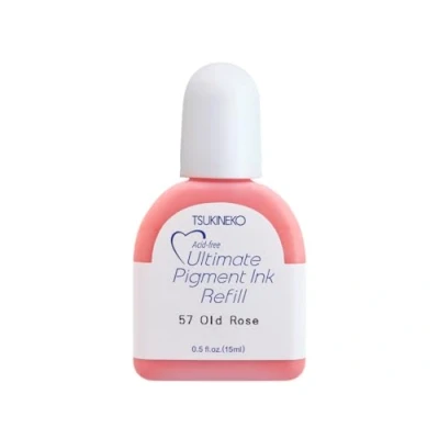 Imagen de Tsukineko Tinta de Pigmento VersaColor Ultimate 1/2 onzas líquidas, Rosa Viejo, Talla única