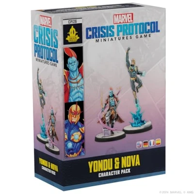 Imagen de Atomic Mass Games MCP: Yondu &amp; Nova Expansión Juego de Miniaturas A Partir 14 Años para 2 Jugadores 90 Minutos por Partida Español/Alemán/Inglés/Francés