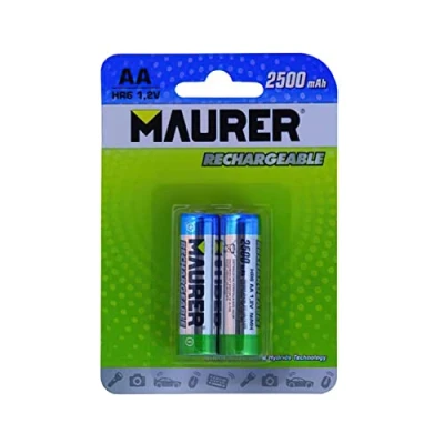 Imagen de Pila Maurer Recargable Hr 6 / Aa (blister 2 Piezas)