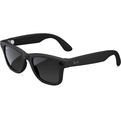 Imagen de Ray Ban Gafas inteligentes Meta Wayfarer, Negro mate/grafito degradado polarizado, Regular