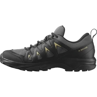 Imagen de Salomon X Braze Gore Tex Zapatillas Impermeables Outdoor para Hombre, Básicos el senderismo, Diseño deportivo, Uso versátil, Magnet, 41 1/3