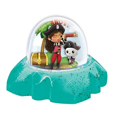 Imagen de Cefa Toys Bolas de Nieve La Casa Muñecas Gabby, Incluye 2 Cúpulas, Bases Transparentes, Arcilla y Diseños para Crear Decorar, Apto Niños A Partir 6 Años