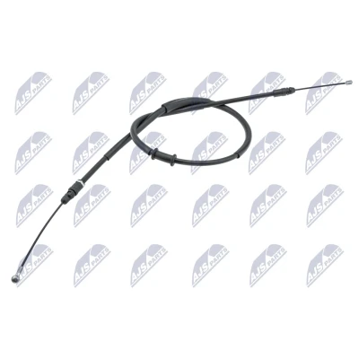 Imagen de NTY HLR PL 042 Cable de Freno Mano Atrás izquierda, derecha 1555, 1225 Discos OPEL: Movano B Furgón, RENAULT: MASTER 3, 3 Kasten