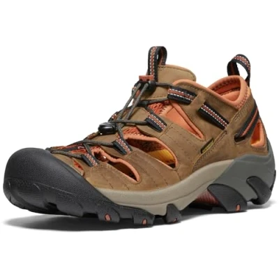 Imagen de KEEN Arroyo 2, Sandalias para Hombre, Marrón (Black Olive/Bombay Brown), 48.5 EU