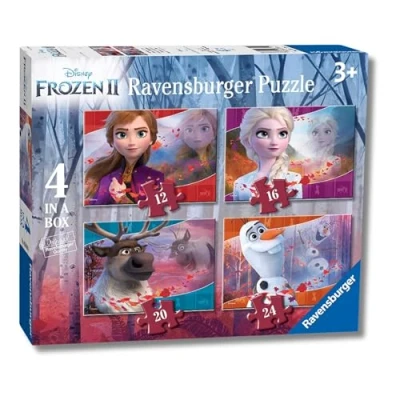 Imagen de Ravensburger Puzzle: Frozen 2, Elsa, Puzzle 3 años o Más, Puzles Niños Años, Rompecabezas Niños, Regalo Niño Puzzle, 4 puzzles infantiles