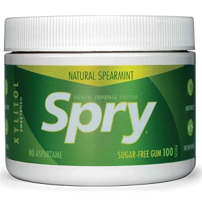 Imagen de Xlear Spry Chewing Gum with Xylitol Spearmint 100 Piece(s)