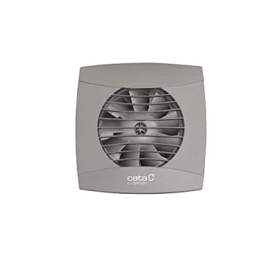Imagen de CATA Extractor baño Modelo UC 10 Hygro SILVER de Serie Extractores aire silencioso Color Gris Detector humedad regulable
