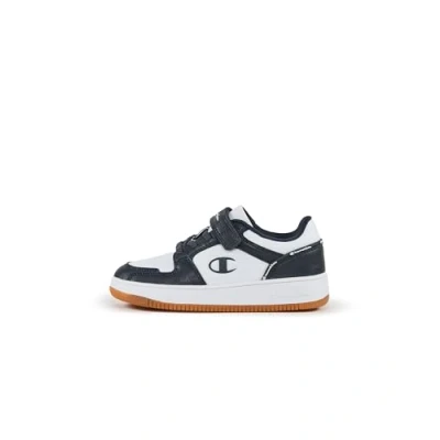 Imagen de Champion Rebound 2.0 LOW Unisex Zapatillas de baloncesto para niños, Talla: 33, White/new navy Zapatos