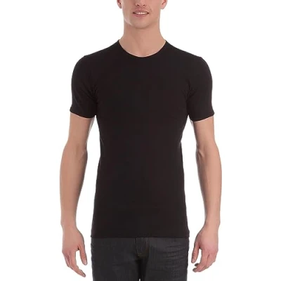Imagen de Eminence Camiseta interior para hombre, color negro, talla Medium (Talla del fabricante: 3)