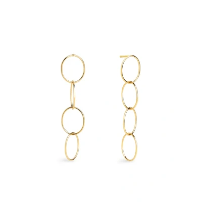 Imagen de Singularu Circles &amp; Pendientes goldcoloured, Mujer, Talla: One Size, Gold coloured