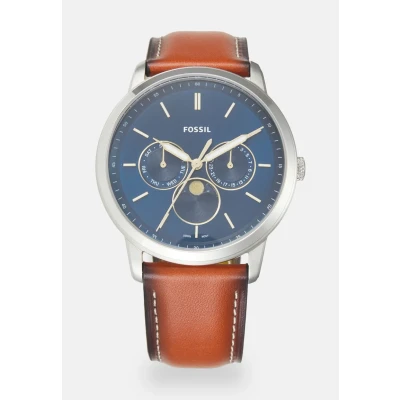 Imagen de Fossil Analógico FS5903, Marrón Oscuro y Azul