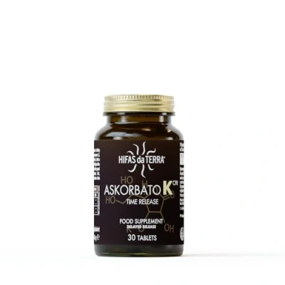 Imagen de HIFAS DA TERRA Suplemento en Cápsulas Askorbato K con Vitamina C 30