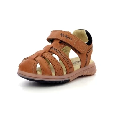 Imagen de Kickers Platinium, Sandalia Niños, Camel, 29 EU
