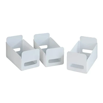 Imagen de WENKO Organizadores de Armario 3 Unidades Juego para Almacenamiento, Piezas Blanco